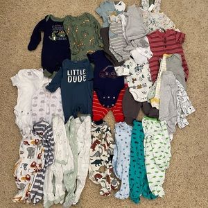 Baby boy newborn bundle